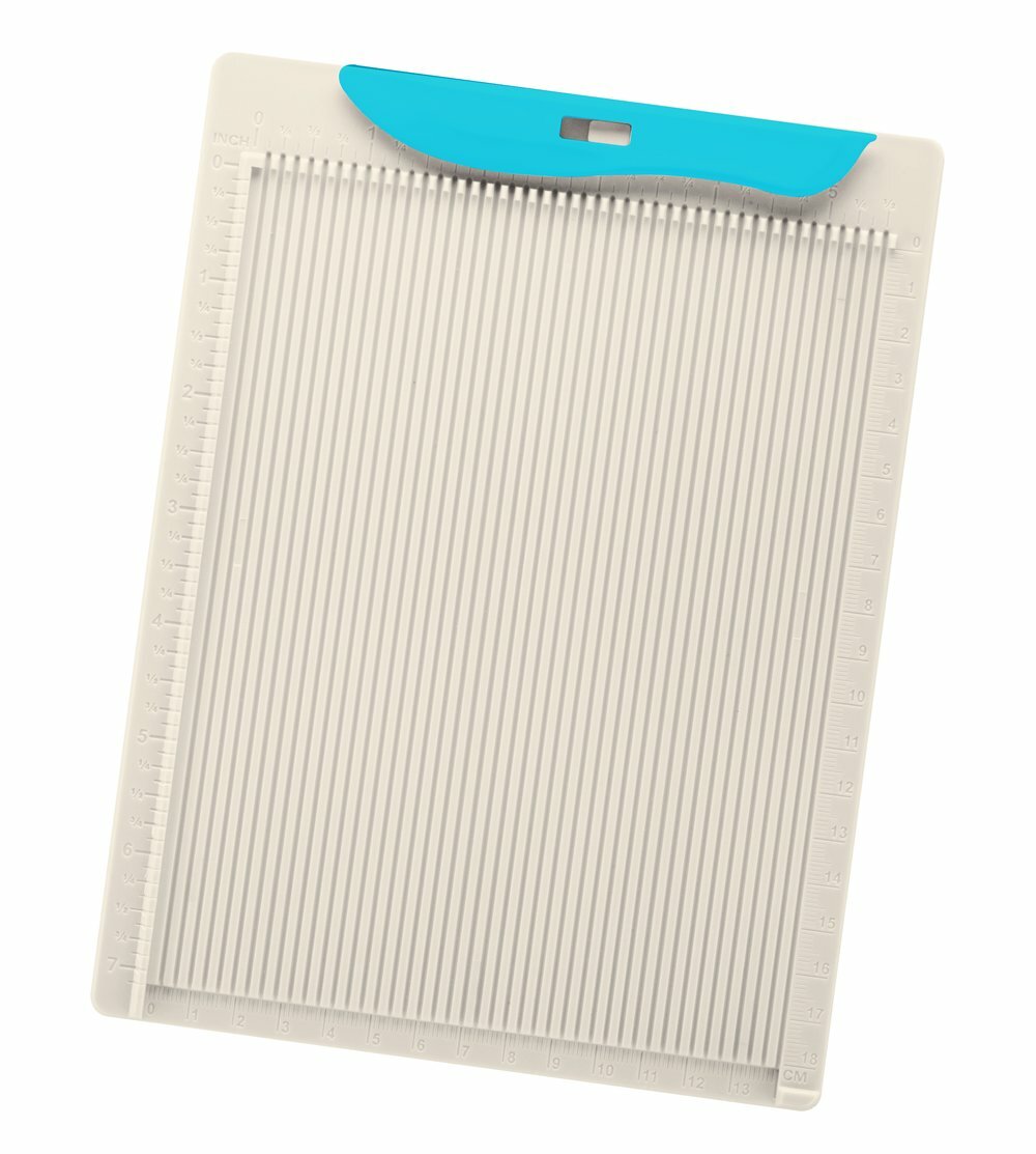 Couture Creations 7x5.5 Mini Scoring Board with Guide and Bone Folder
