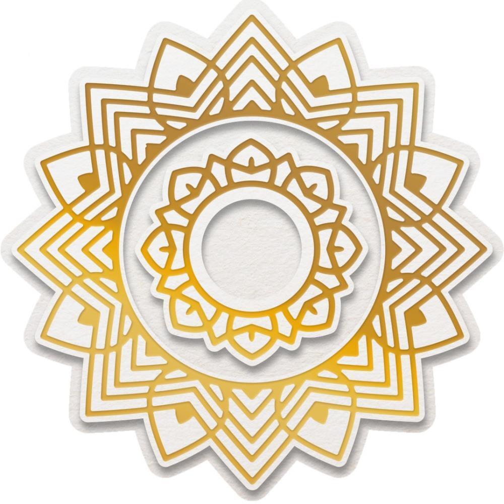 Couture Creations Framework Cut Foil Emboss Dies Nesting Feather Set 3pc