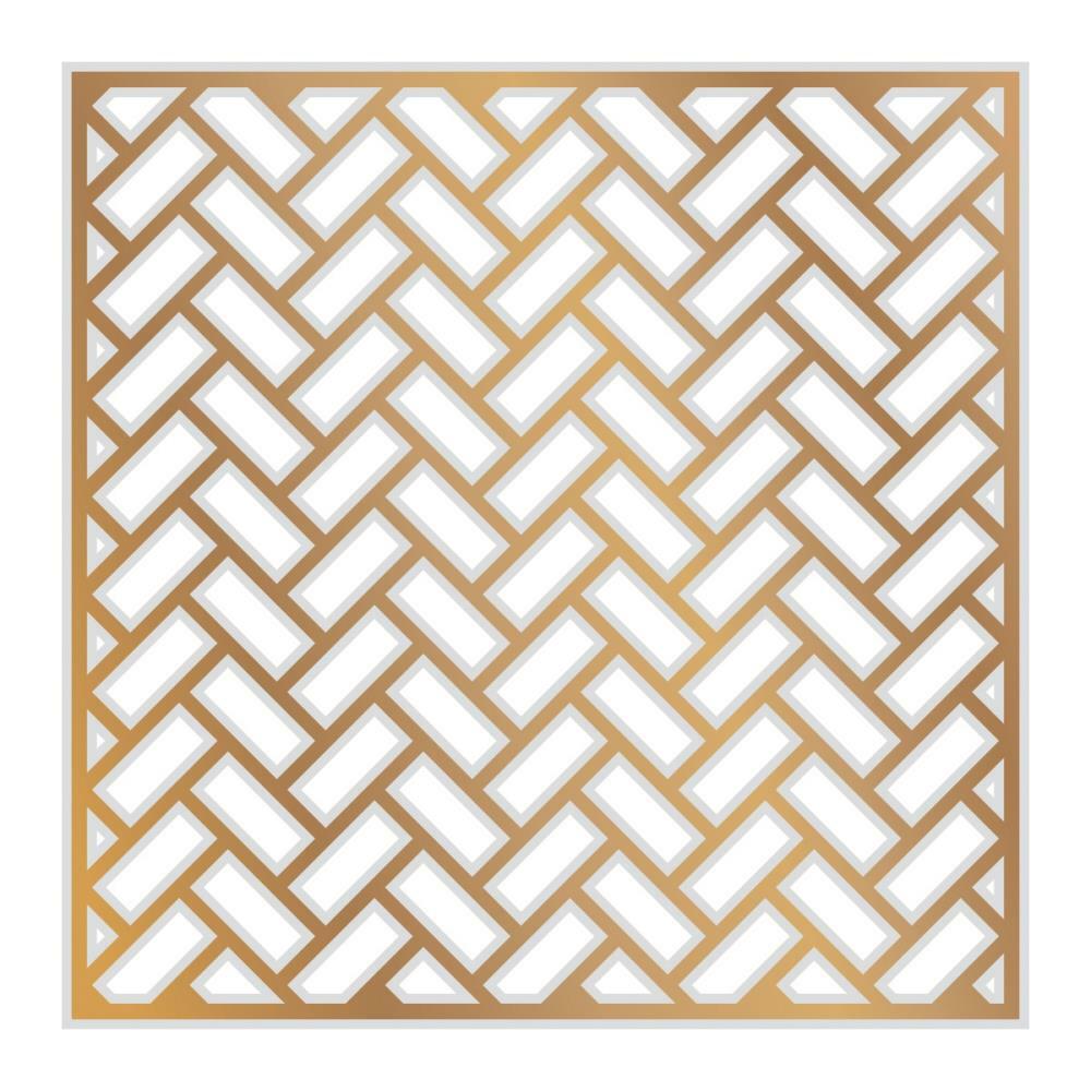 Cut and Foil Die Hotfoil Stamp Gentleman's Crafter Parquet Tiles Background