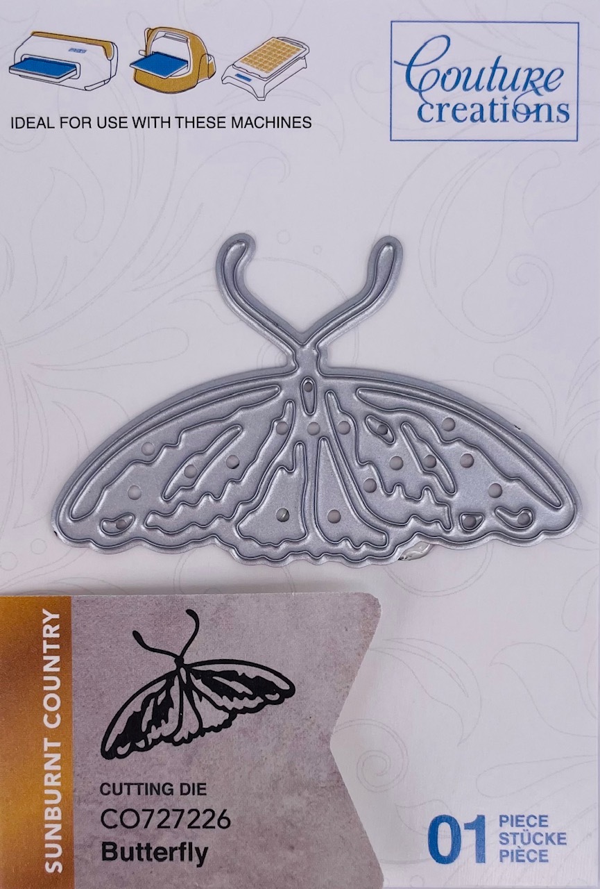Couture Creations Mini Die Sunburnt Country Butterfly