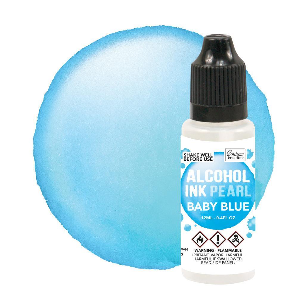 Couture Creations Alcohol Ink Baby Blue Pearl 12ml