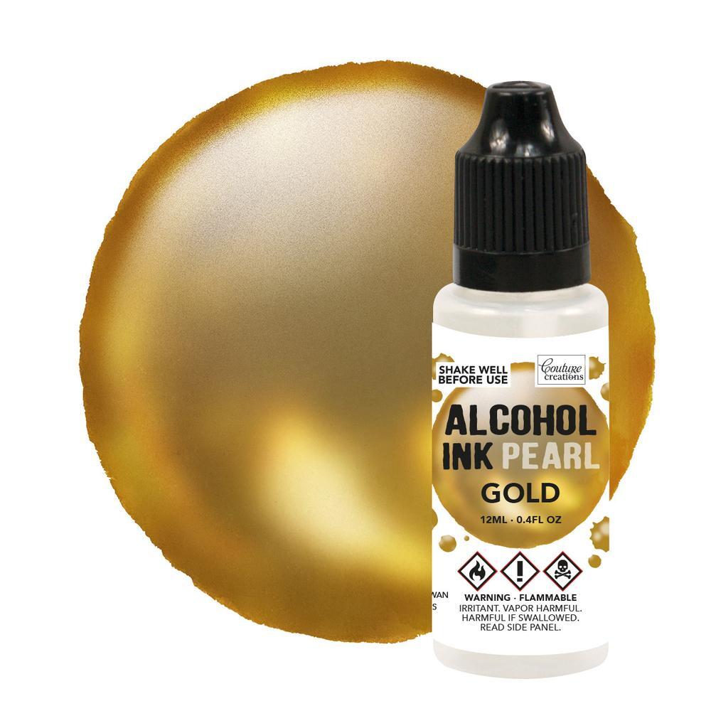 Couture Creations Alcohol Ink Gold Pearl 12ml