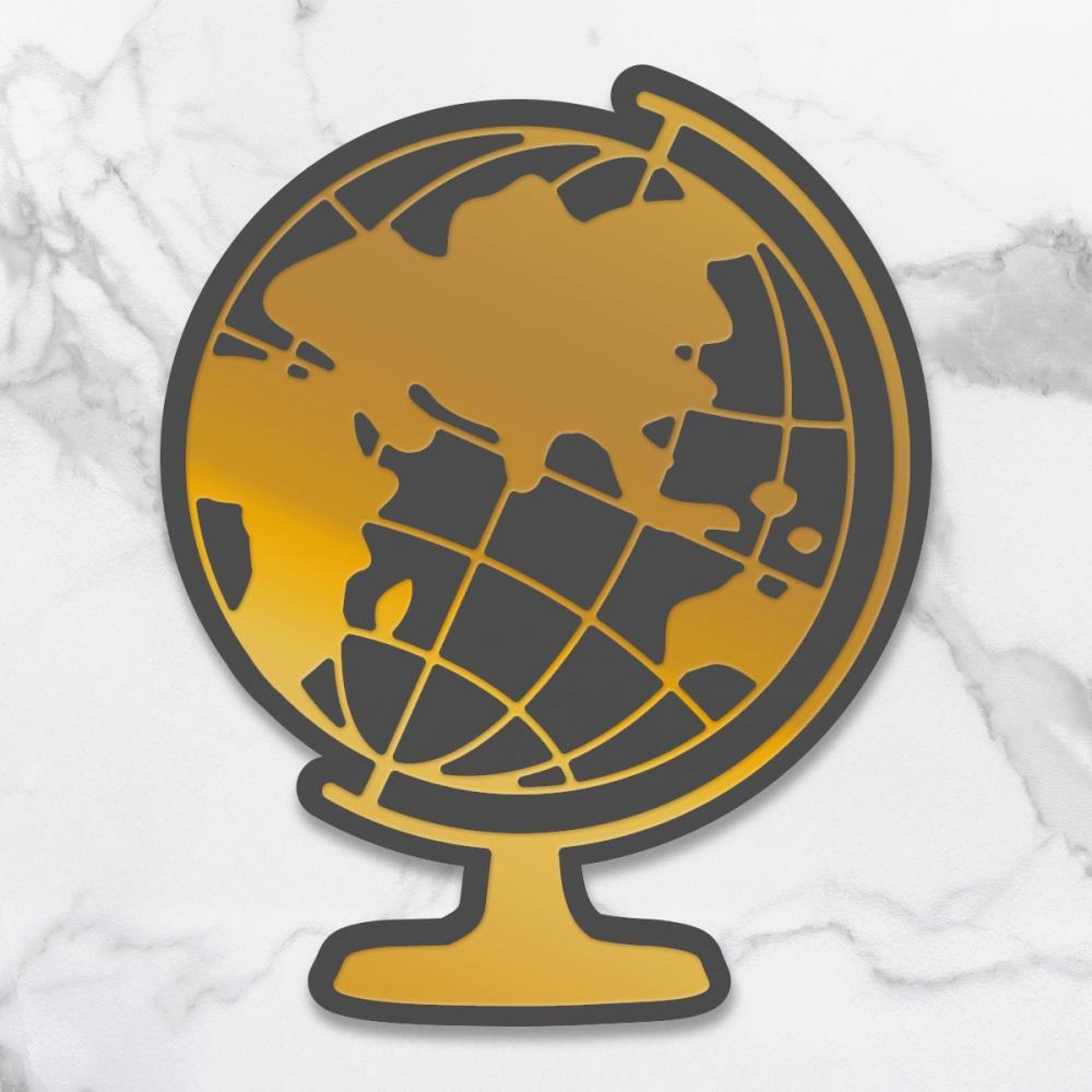 Couture Creations  New Adventures Cut Foil Die Globe