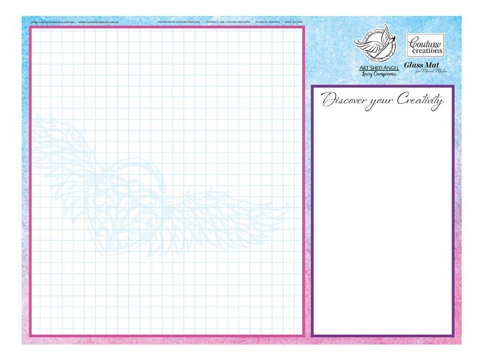 Couture Creations Glass Mat for Mixed Media