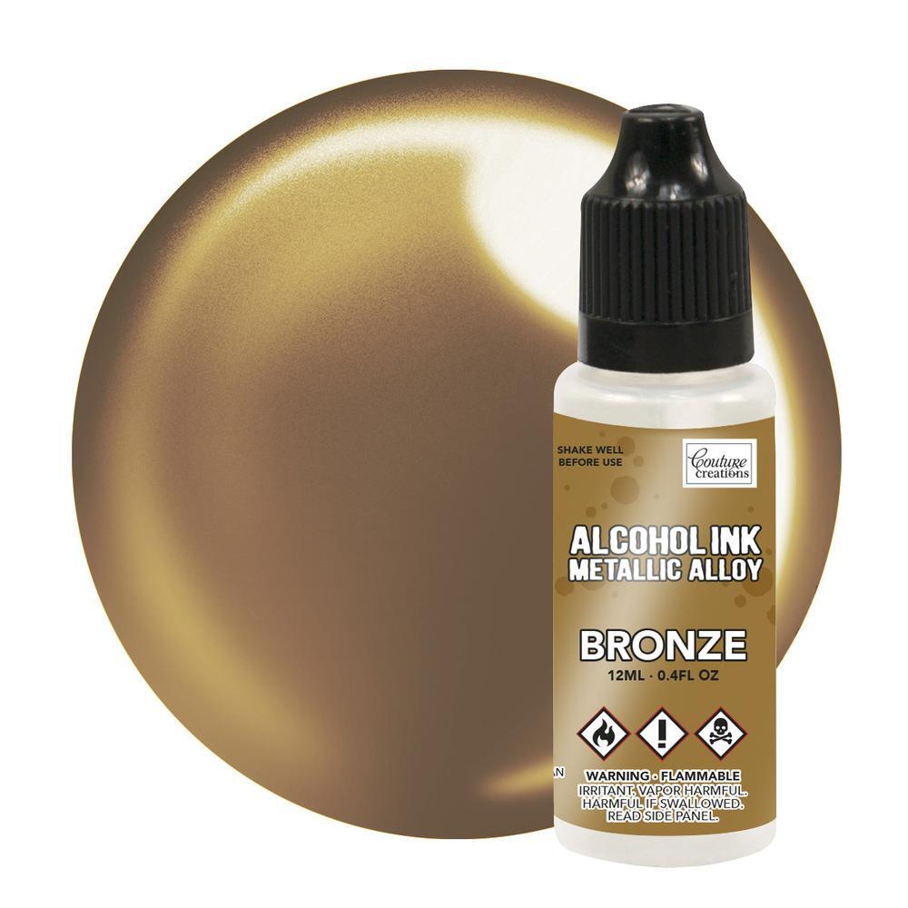 Couture Creations Alcohol Ink Metallic 12ml Bronze