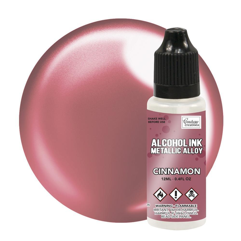 Couture Creations Alcohol Ink Metallic 12ml Cinnamon