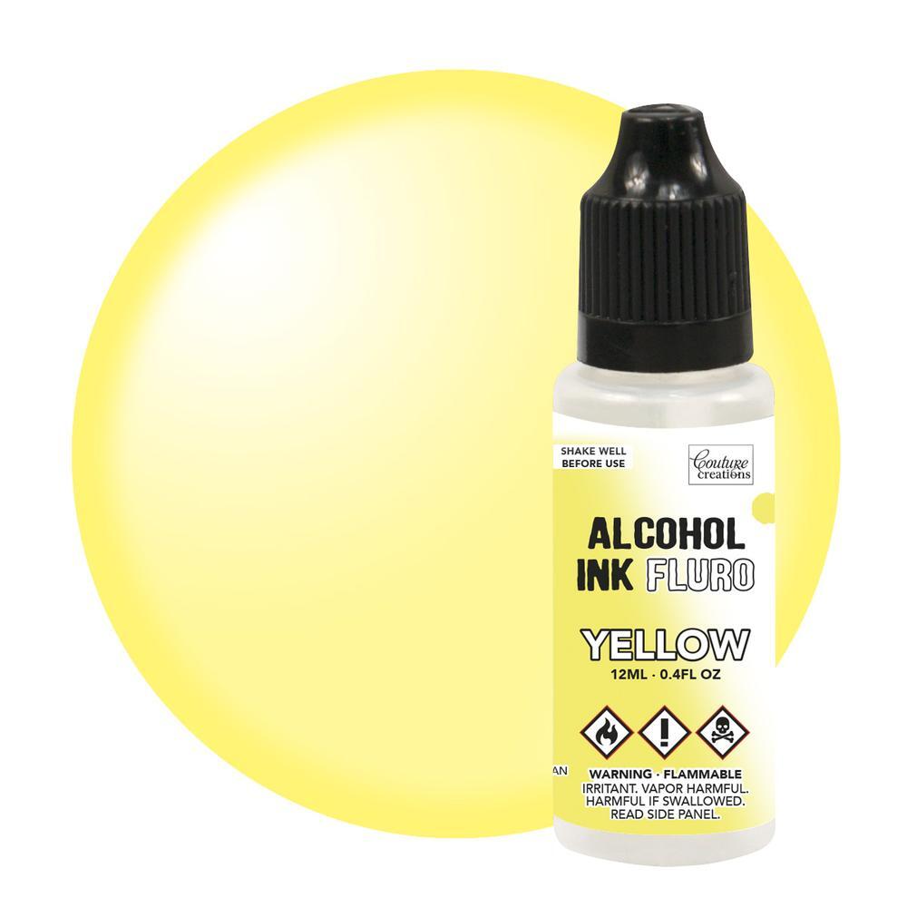 Couture Creations Alcohol Ink Fluro Yellow 12ml