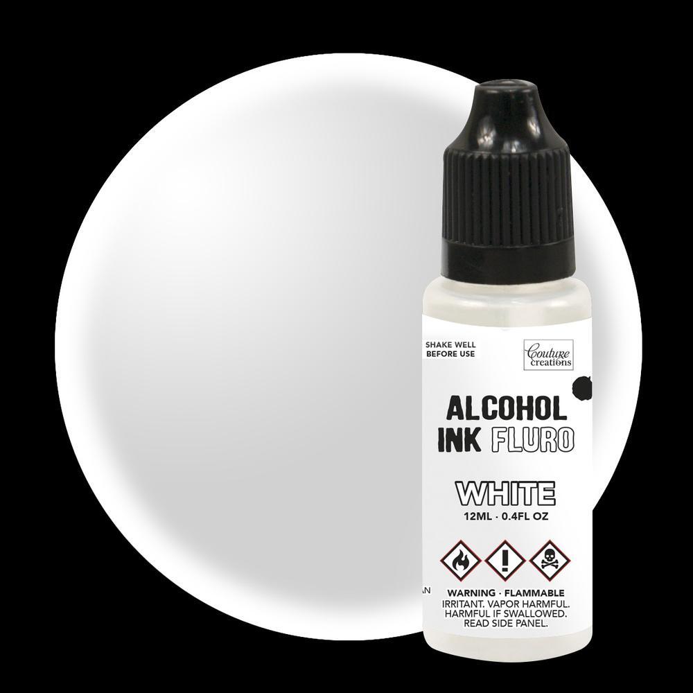 Couture Creations Alcohol Ink Fluro White 12ml