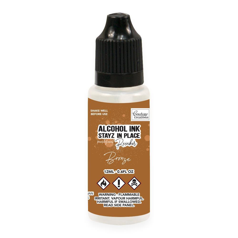 Couture Creations Stayz in Place 12ml Reinker Bronze