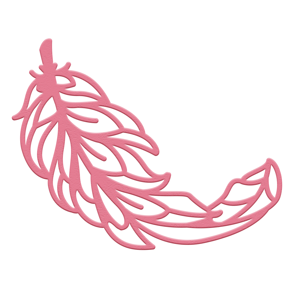 Couture Creations Mini Die You Go Girl Floating Feather