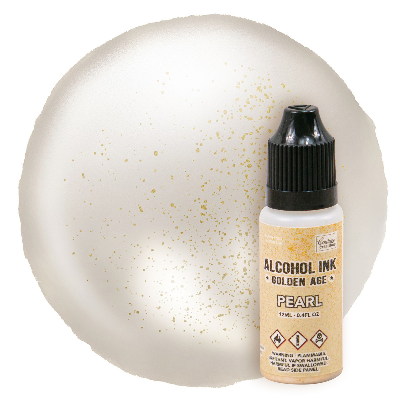 Couture Creations Alcohol Ink Golden Age Pearl 12ml