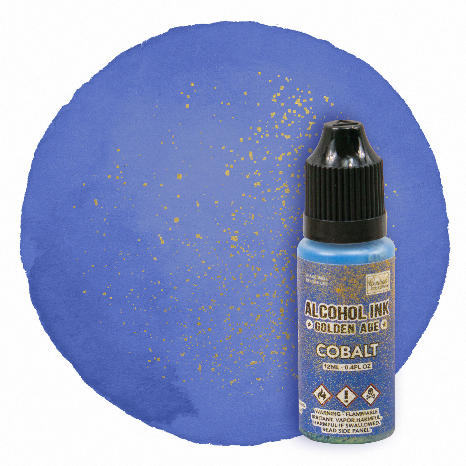 Couture Creations Alcohol Ink Golden Age Cobalt 12ml