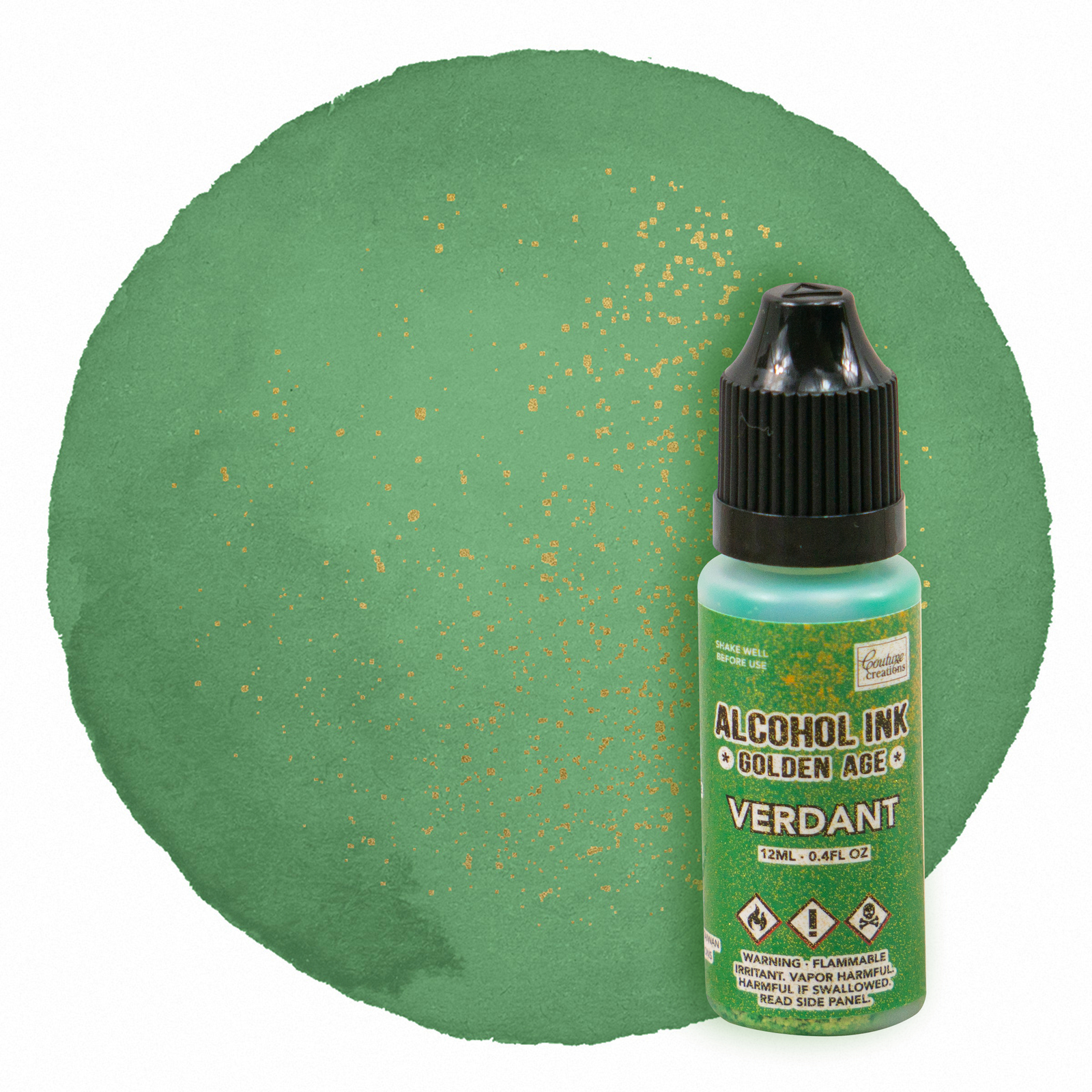 Couture Creations Alcohol Ink Golden Age Verdant 12ml