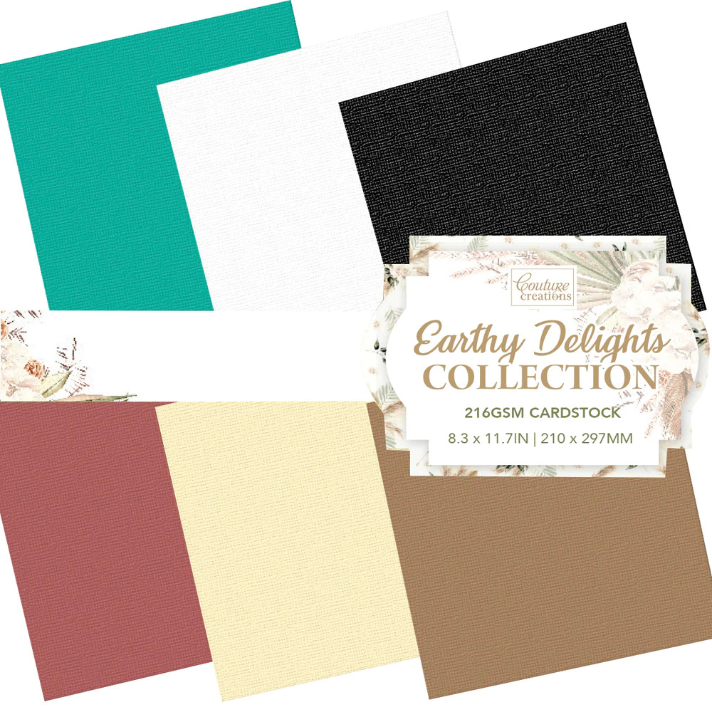 A4 Couture Creations Earthy Delights Papers