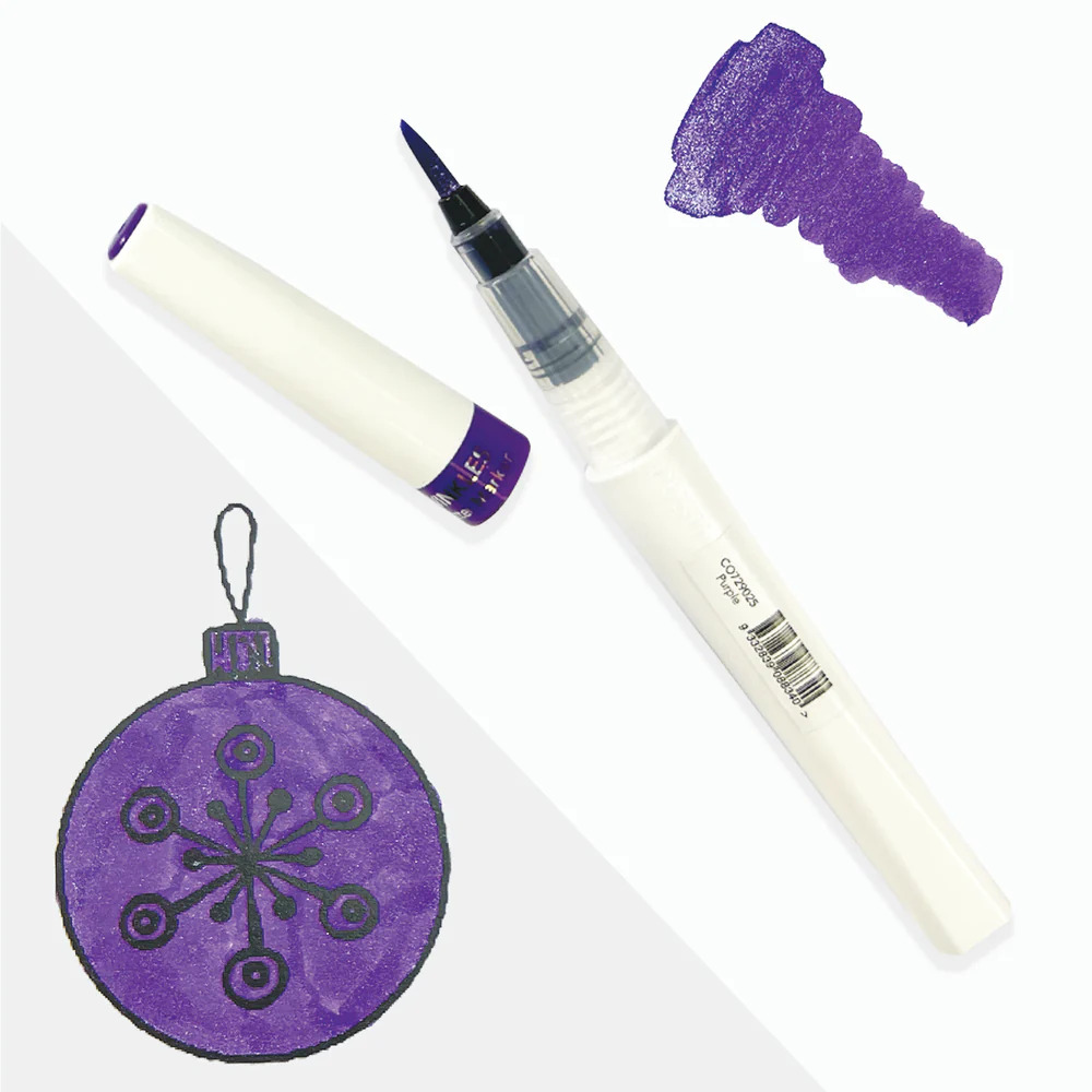 Couture Creations Winkles Glitter Marker - Purple