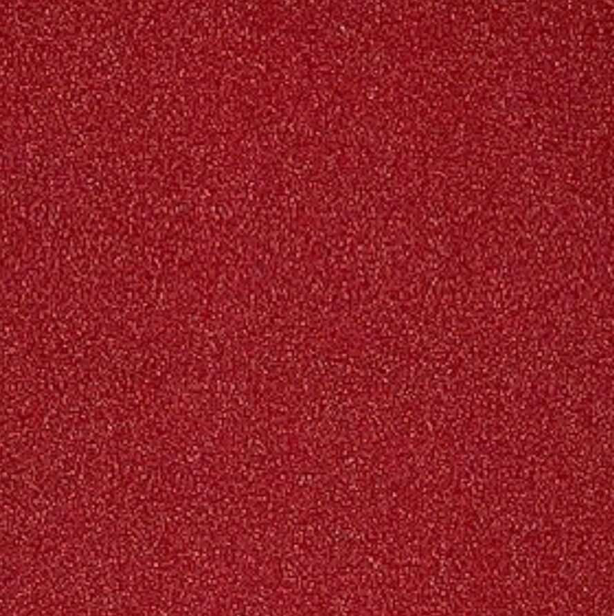 Couture Creations 12x12 Laminated Glitter Cardstock - Brick Red