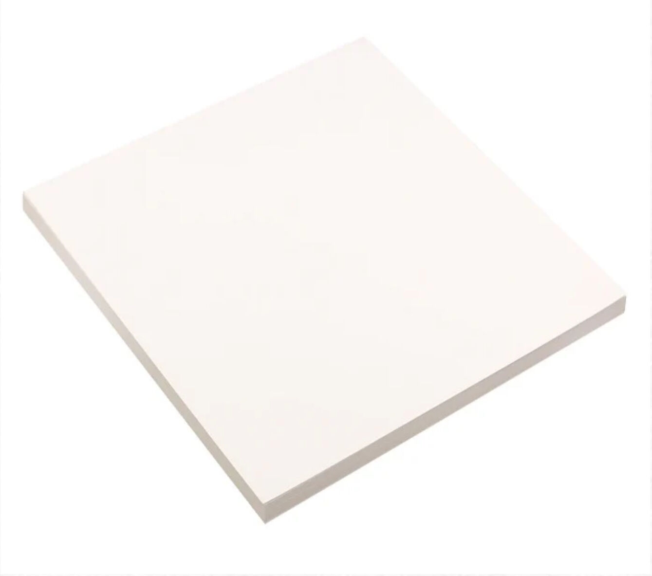 12 X 12 White Smooth Cardstock - 300gsm - 50 Sheets