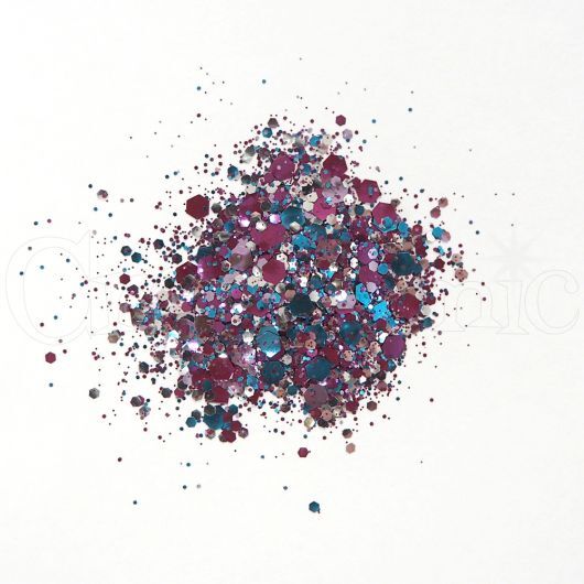 Cosmic Shimmer Biodegradable Glitter Mix 10ml Violet Dream
