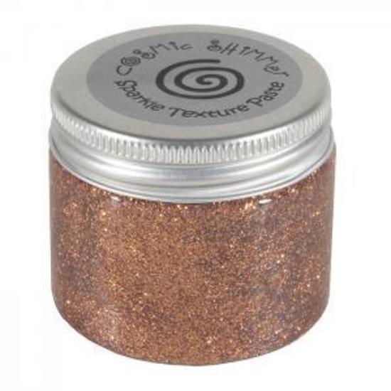 Cosmic Shimmer Sparkle Texture Paste Penny Copper 50ml