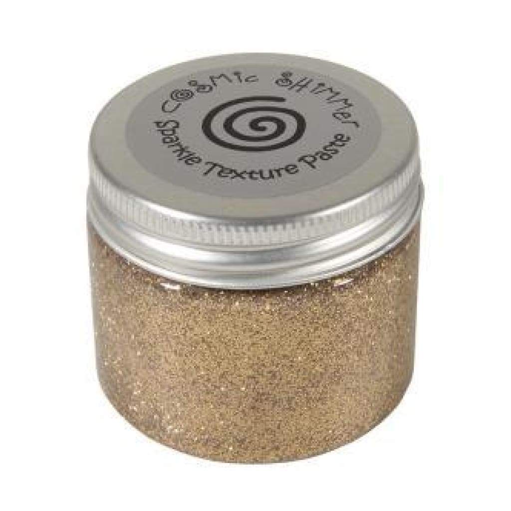 Cosmic Shimmer Sparkle Texture Paste Warm Gold 50ml