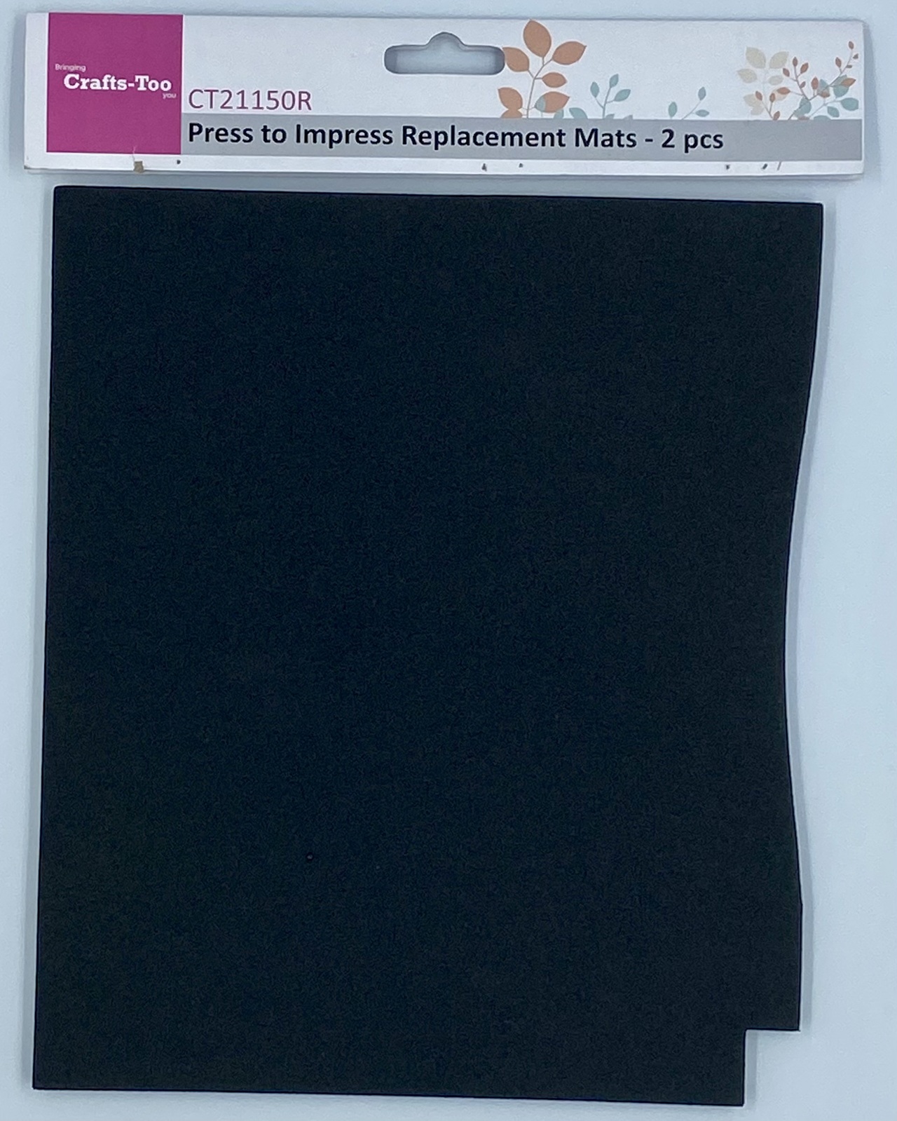 Crafts-Too Press to Impress Stamping Tool Replacement Mats x2