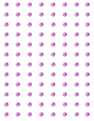 Crafts-Too Embellishment 96 Adhesive 3mm Rhinestones Lilac