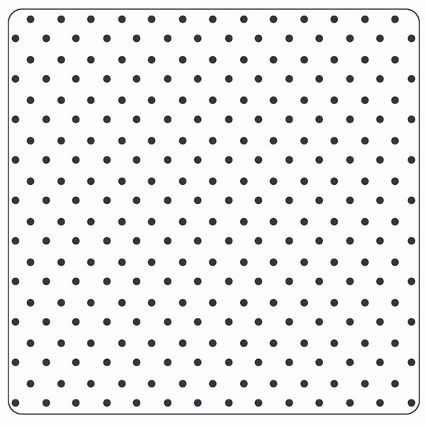Crafts-Too Embossing Folder Dots 5 x 5 