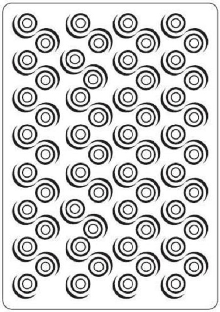 Crafts-Too Embossing Folder Swirl 4.25x5.5  