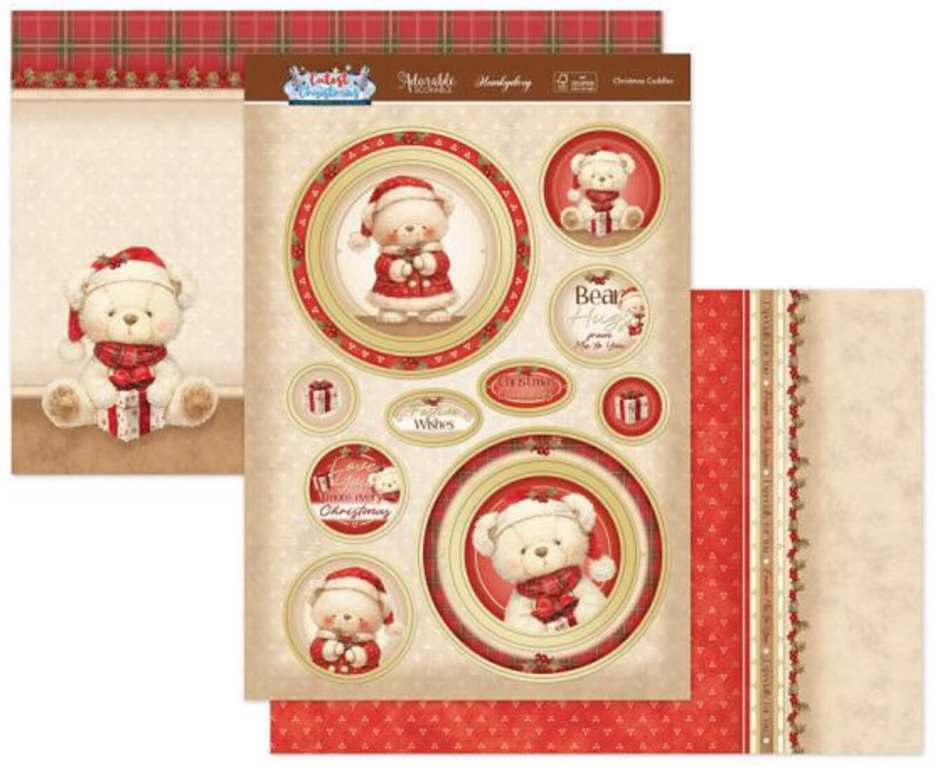 Hunkydory Christmas Cuddles Luxury Topper Set