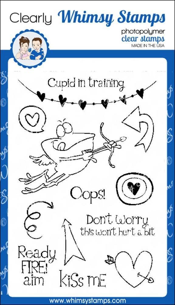 Whimsy Stamps Cupid in Training