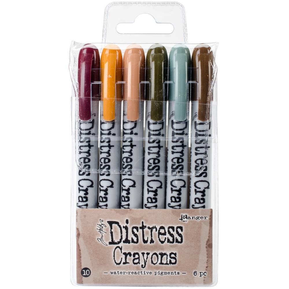 Tim Holtz Distress Crayon Set 10