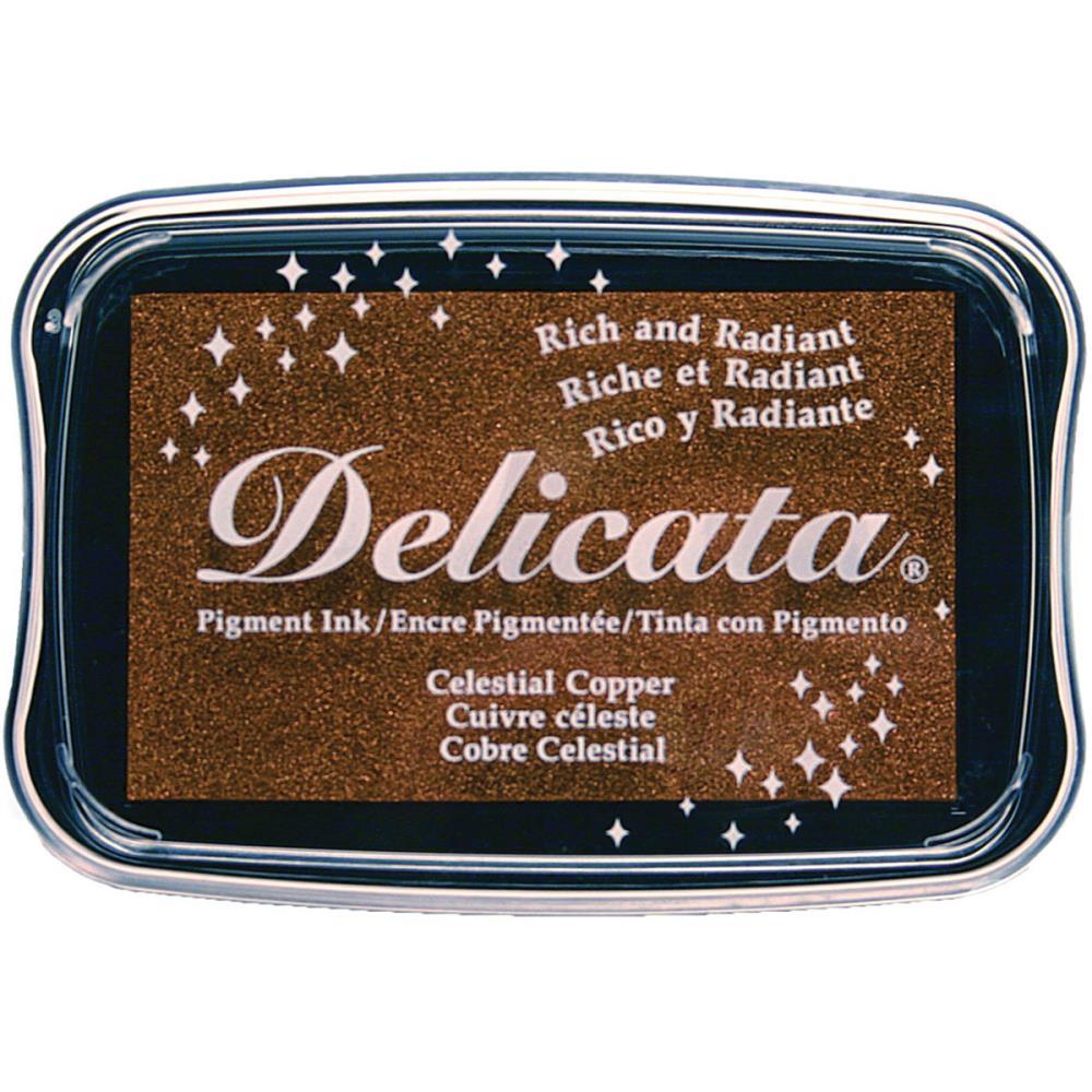 Delicata Pigment Ink Pad Celestial Copper 