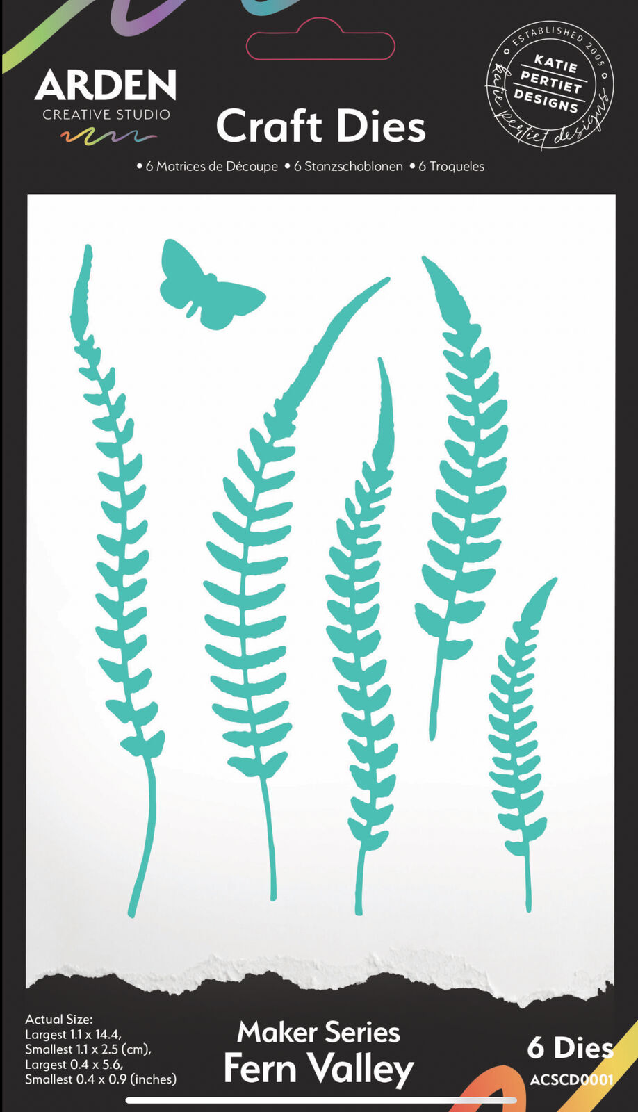 Arden Creative Craft Dies - Hidden Creek - Fern Valley