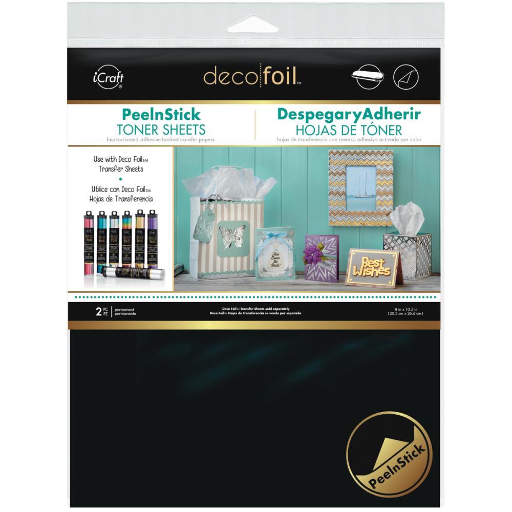 Deco Foil Peel N Stick Toner Sheets 8X10 2/Pkg