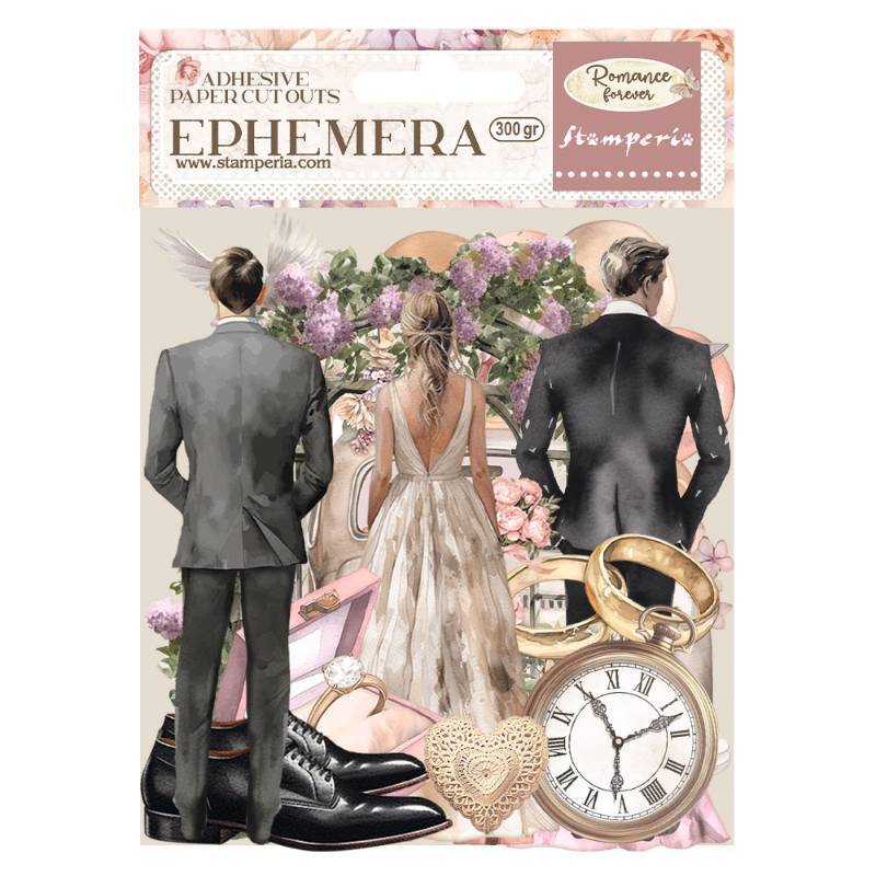 Stamperia Ephemera Romance Forever Ceremony Edition DFLCT37