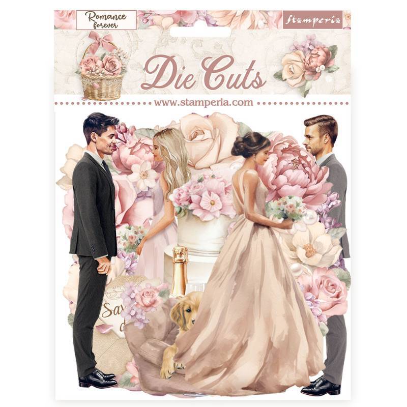 Stamperia Assorted Die Cuts Romance Forever Ceremony Edition - DFLDC89