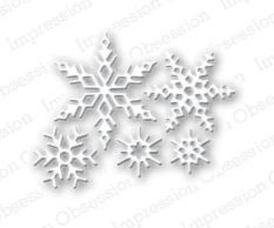 Impression Obsession Die Small Snowflake Set DIE100F 