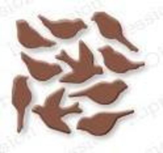 Impression Obsession Die Small Bird Set DIE154A 