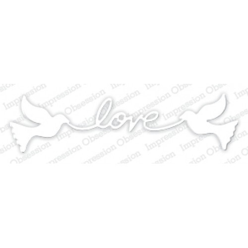 Impression Obsession Die Love Doves DIE265B 