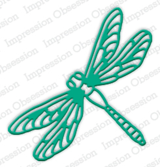 Impression Obsession Die - Large Dragonfly DIE547-L