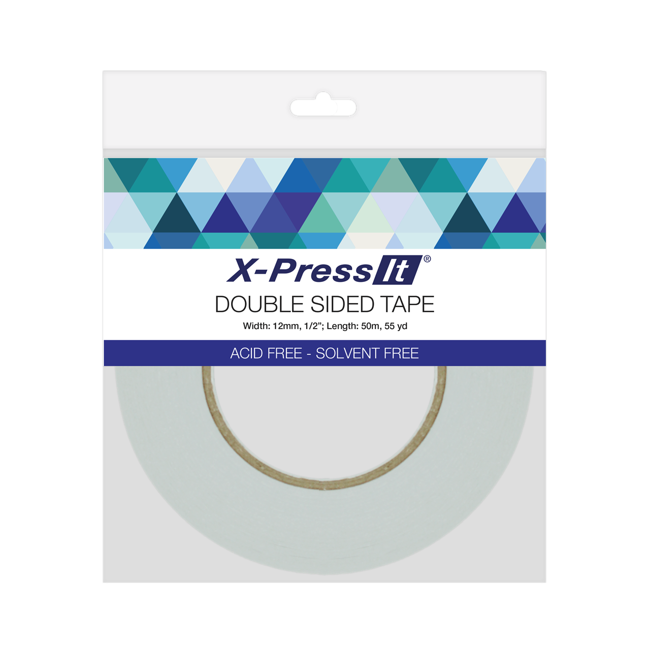 X-Press It Double-Sided Tape 12mm x 50m Roll