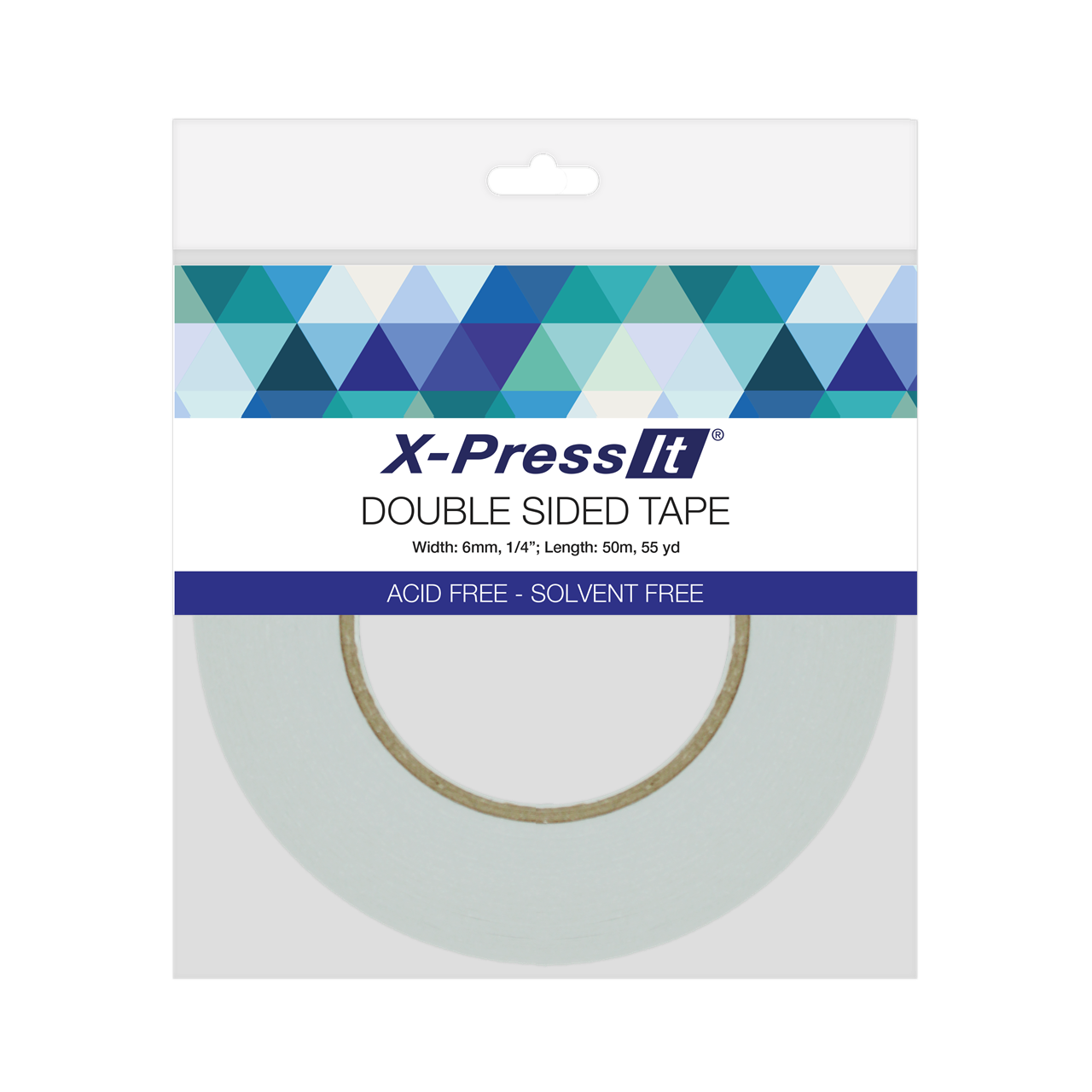 X-Press It Double-Sided Tape 6mm x 50m Roll