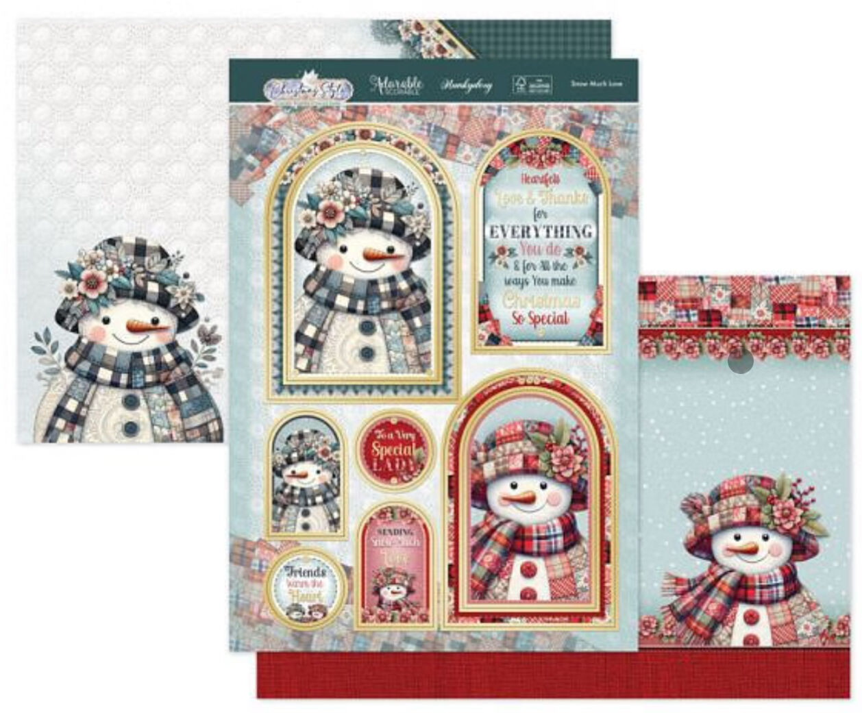 Hunkydory Snow Much Love Luxury Topper Set