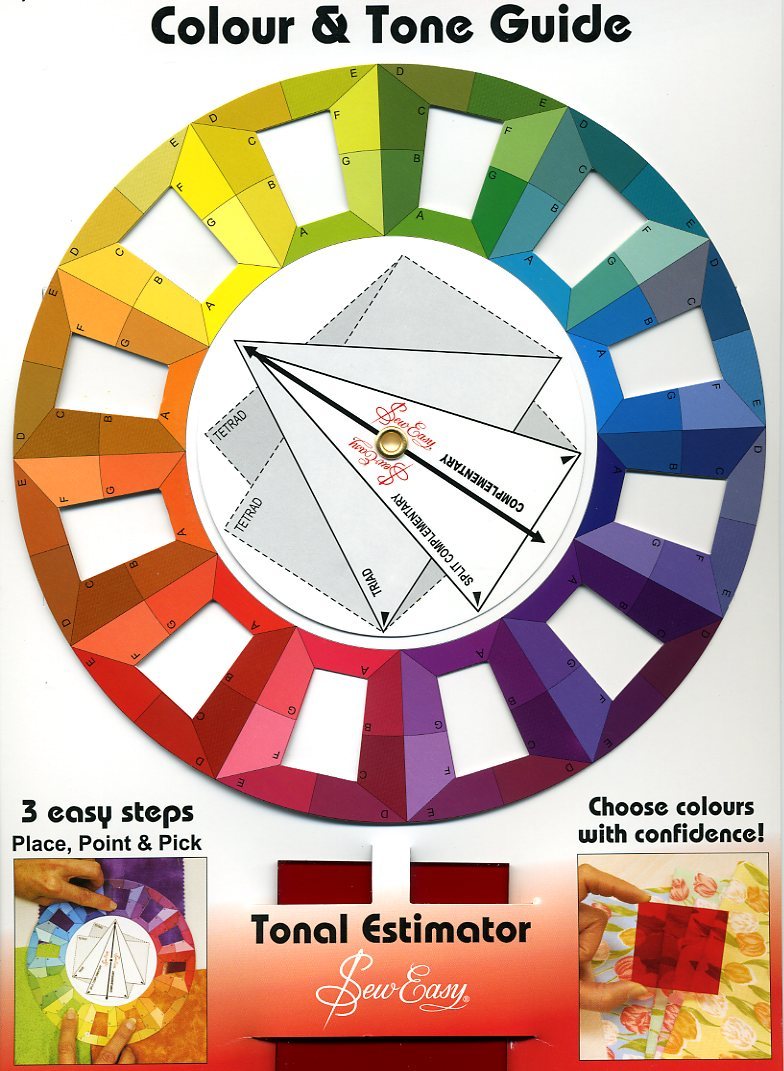 Sew Easy Colour Wheel & Tone Guide 