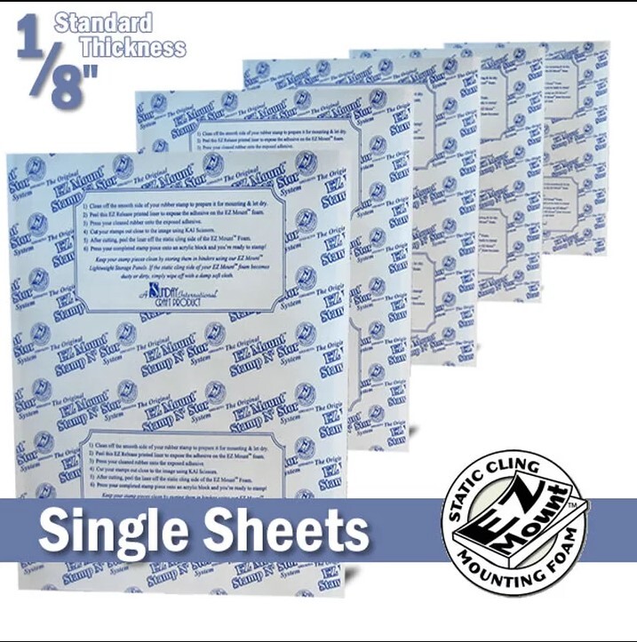 EZ Mount Static Cling Mounting Foam 8.5x11 Inch