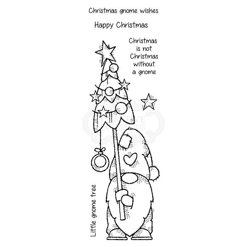 Woodware Clear Stamps Tall Tree Gnome