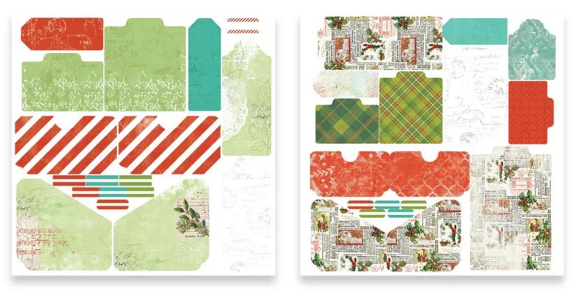 Arden Creative Ephemera Pack - Christmas Cheer Journal Makers
