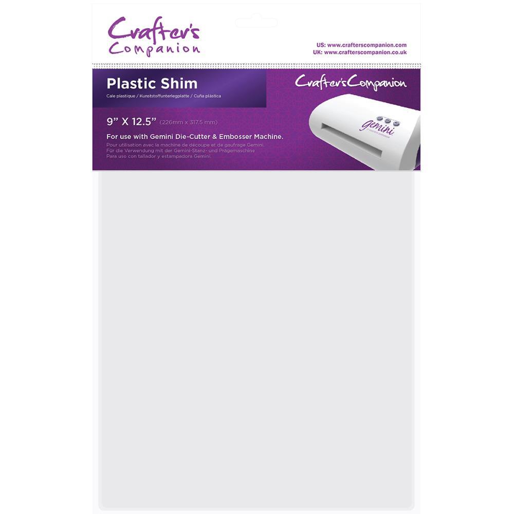 Crafter's Companion Gemini Plate - Plastic Shim 9 x 12.5 Inch