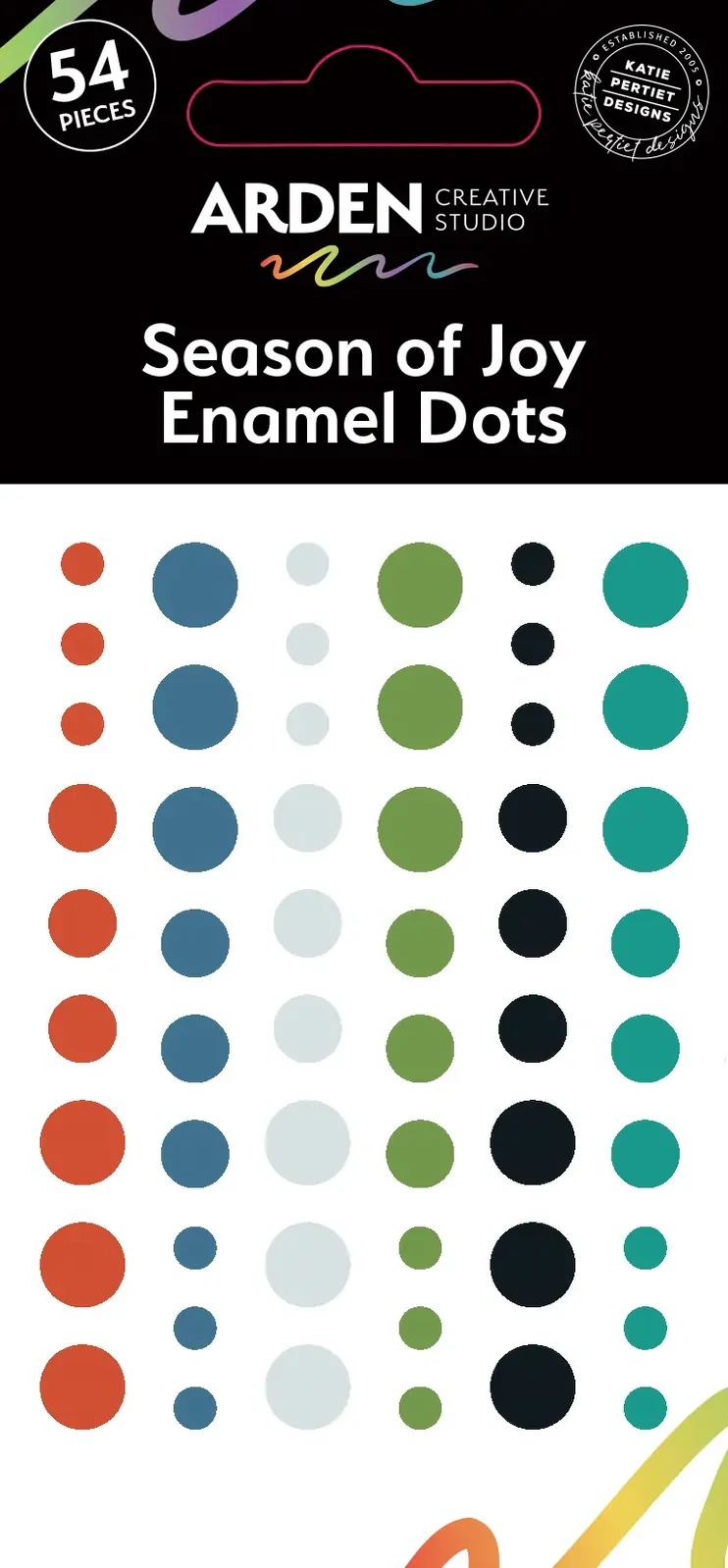 Arden Creative Enamel Dots - Season of Joy
