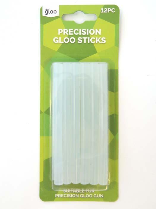 7mm Glue Sticks x12 for Gloo Glue Gun with Precision Nozzle